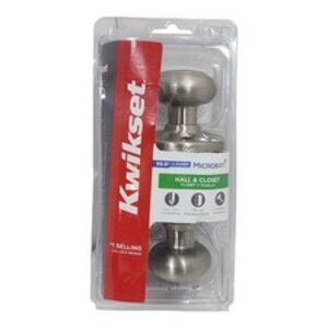 Kwikset Polo Hall & Closet Door‎ Knob 92001-518 (Satin Nickel)
